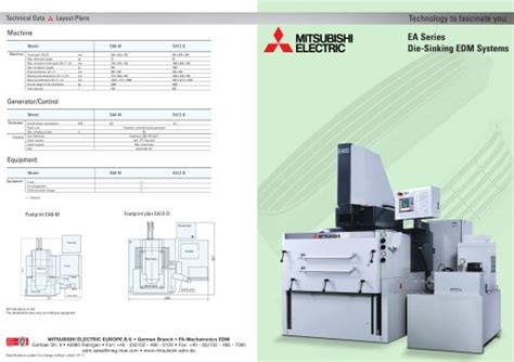 MP CONNECT Mitsubishi EDM Catalogue PDF Documentation Technique