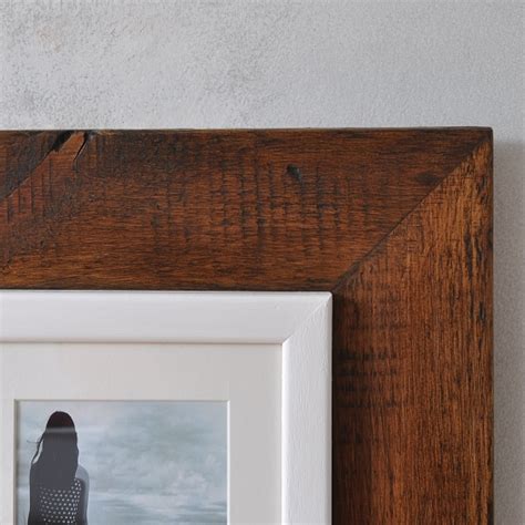 Reclaimed Wooden Four Aperture Photo Frame Möa Design