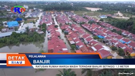 Ratusan Rumah Warga Masih Terendam Banjir Setinggi 1 5 Meter