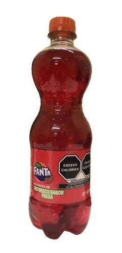 Refresco Fanta Sabor Fresa 600 Ml Pack 6 Unidades Envío Gratis