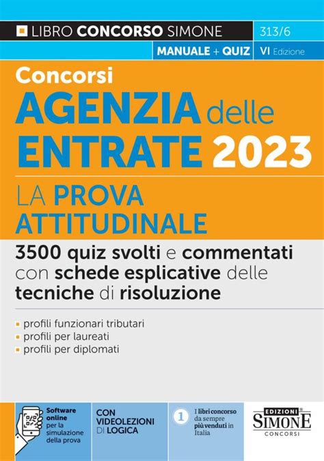 Concorsi Agenzia Delle Entrate 2023 La Prova Attitudinale Edizioni