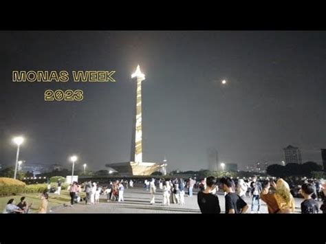 MONAS WEEK 2023 Ada Pertunjukan Air Mancur Menari Hingga Video Mapping