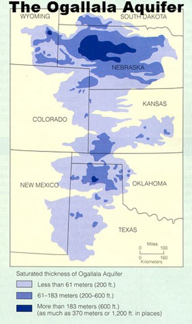 Ogallala Aquifer Geography Rocks