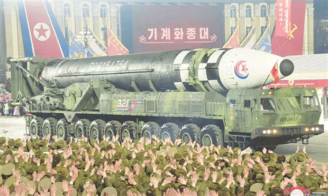 North Korea Unveils ‘record Number Of Icbms At Military Parade