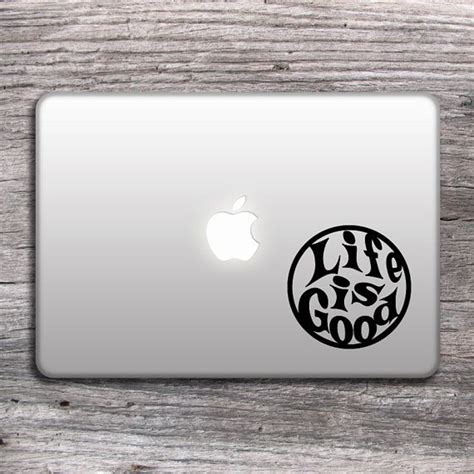 Life Is Goodvinyl Sticker For Laptop Decal By Ellystudio