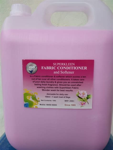 Superkleen Pink Fabric Softener Packaging Type Can Packaging Size