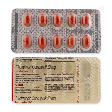 Buy Isotretinoin 20mg Tablets Online At Affordable Cost | IDM.