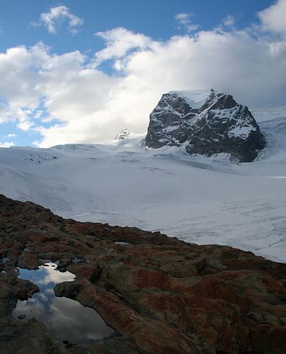 Gespiegelter Himmel Und Der Blick Zum Monte Rosa Foto Hikr Org