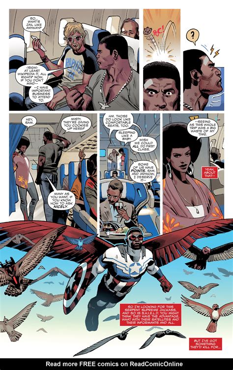 Read Online Captain America Sam Wilson Comic Issue