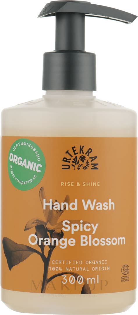 Urtekram Spicy Orange Blossom Hand Wash Organic Liquid Hand Soap