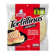 Tortilla Tradicionales M Bimbo 8 uds a domicilio Bogotá Colombia