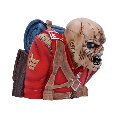 Iron Maiden The Trooper Bust Box Small Nemesis Now Wholesale Giftware