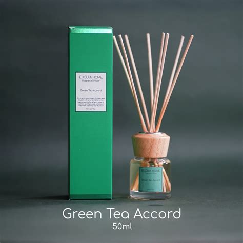 Jual Euodia Home Green Tea Accord Fragrance Diffuser Aromaterapi