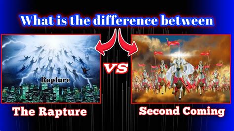 Rapture Bai Second Coming Juda Ongmo Kautma Rapture Vs Second Coming