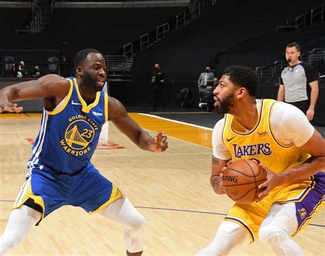 Lakers News Warriors Steve Kerr Anticipates Draymond Green Guarding Anthony Davis