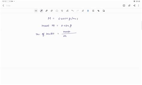 Solved Hemoglobin With An Approximate Molar Mass Of 64 000 G Mole Is The Major Component Of Red