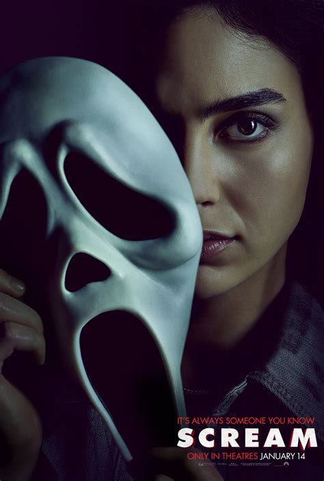 Ghostface Mask Is Held By Different Characters In Scream Posters