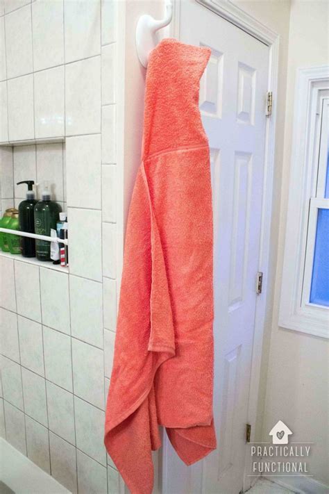 Super Easy Diy Hooded Towel Tutorial