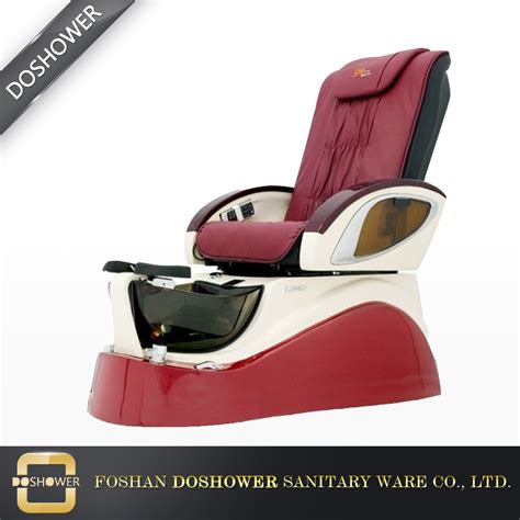 Nail Salon Modern Leather Pedicure Chair With Foot Spa China Salon