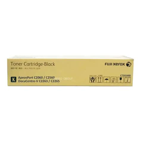 Original Fuji Xerox Black Toner Cartridge For Docucentre V C2263 C2265