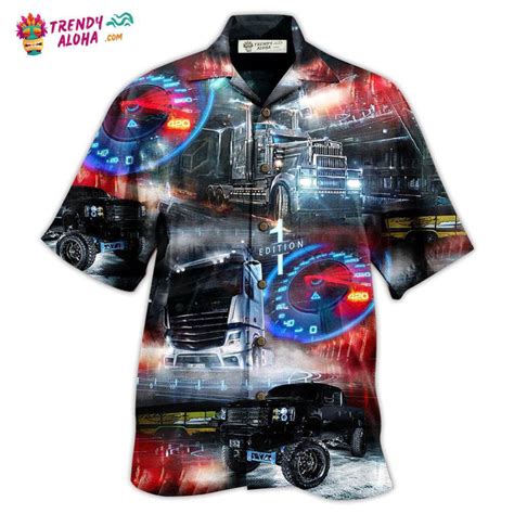 Car Love Life Night Style Hawaiian Shirt Trendy Aloha Trendy Aloha