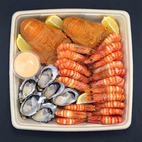 Mixed Seafood Platter 12" - Agnes Water Seafood