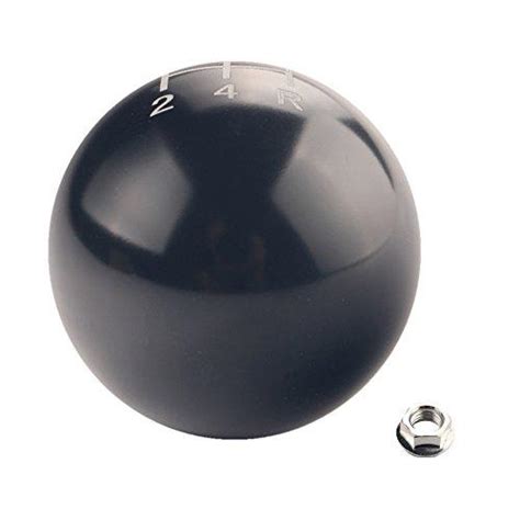 Dewhel Jdm Round Ball Billet Weighted Five Speed Mt Manual Gear Stick Shift Knob M 10 X 15