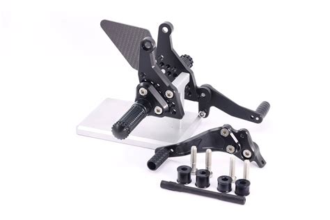 Mg Biketec Rearset Kit Black Fixed Footpegs Ducati Streetfighter S