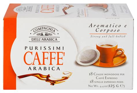 Compagnia Dell Arabica Purissimi Arabica кофе в чалдах 18 шт купить