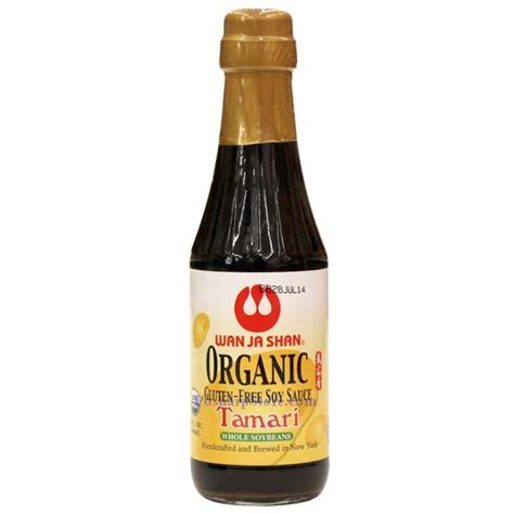 Wan Ja Shan Organic Tamari Gluten Free Soy Sauce 10 Fl Oz