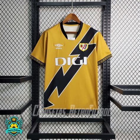 Camiseta Rayo Vallecano Visitante Camisetas Retrofutbol