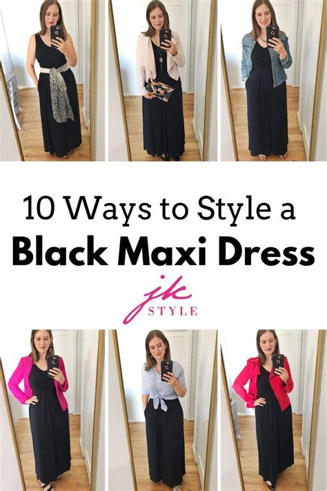 How To Style A Black Maxi Dress In Different Ways Black Maxi Dress