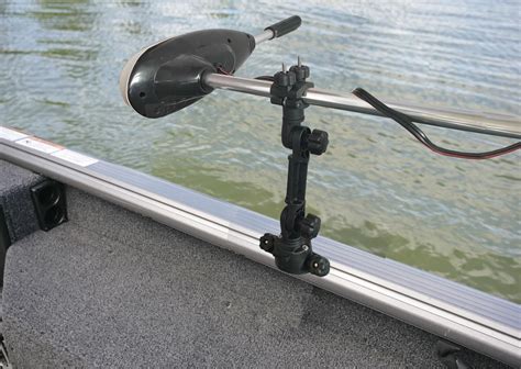 Brocraft Trolling Motor Stabilizer Mount For 45 Degree Boat Gunnel