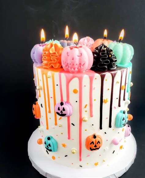 Halloween Happy Birthday Cakes