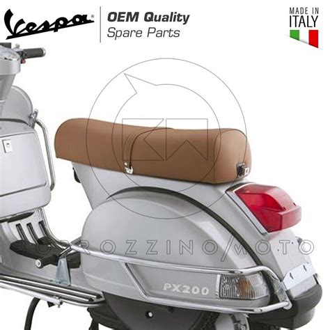 NUOVA SELLA SEDILE SELLONE MARRONE VESPA PX 125 150 200 TIPO ORIGINALE