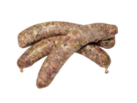 Saucisse campagnarde chou et lardons Boucherie Jambons Lesouëf