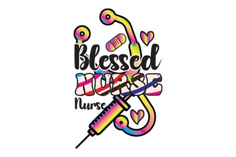 Blessed Nurse Sublimation T Shirt Design Graphic By Creative Design