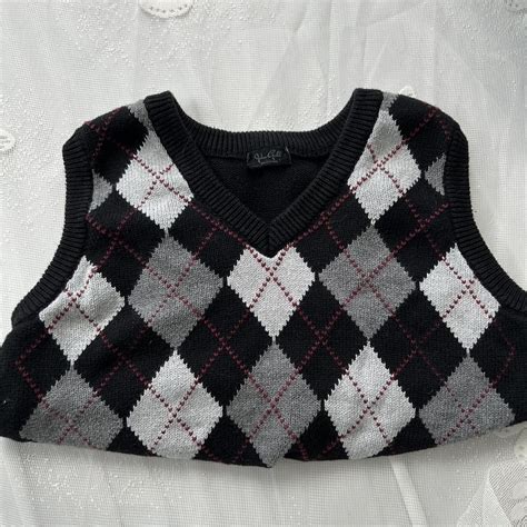 John Galt Brandy Melville Sweater Vest Size One Depop