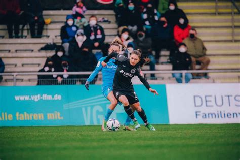 Respektable Leistung In Unterzahl Eintracht Frankfurt Frauen