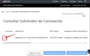 Cómo Aceptar la Cancelación de una Factura