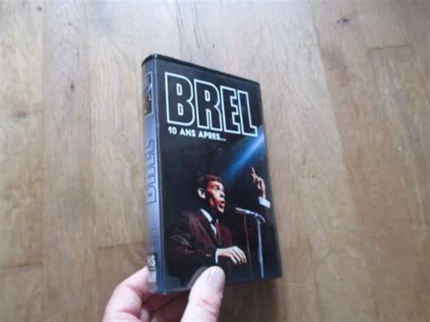 Cassette Video Vhs Musique Jacques Brel Ans Apres Eur