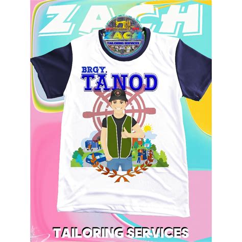 Barangay Tanod Sublimated Active Shirts Shopee Philippines