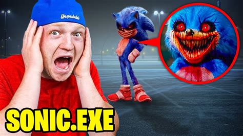 10 YouTubers Who Caught SONIC EXE In Real Life Unspeakable Jester