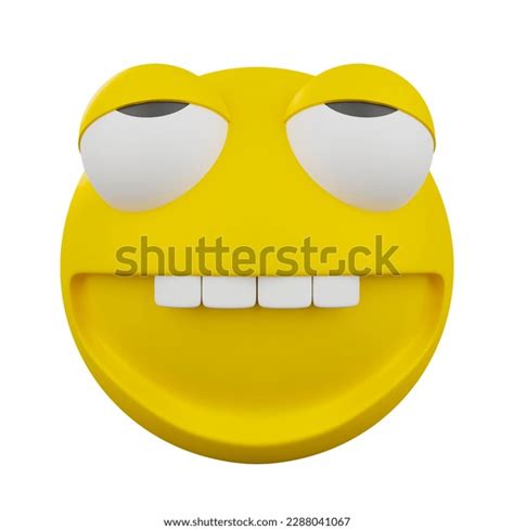 3d Funny Yellow Emoji Emoticons Faces Stock Illustration 2288041067 ...