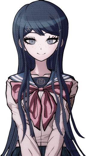 Sayaka Maizono but she's suspicious : r/danganronpa