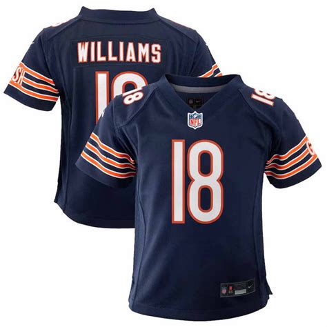 Chicago Bears Caleb Williams Youth Nike Home Game Replica Jersey ...