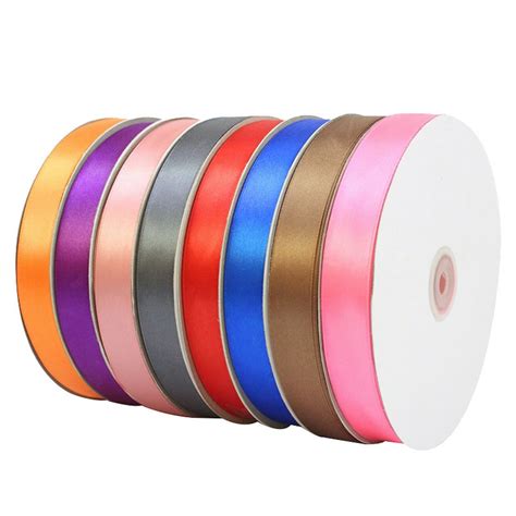 Satin Ribbon Double Faced Two Sided Ribbon Multiple Color Etsy