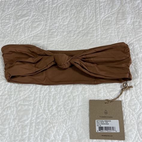 Stone Fox Swim Swim Nwt Stone Fox Swim Rawhide Lele Bikini Top Poshmark