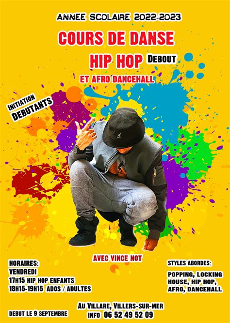 Danse Hip Hop Debout Et Afro Dancehall En Plus Pour Les Plus