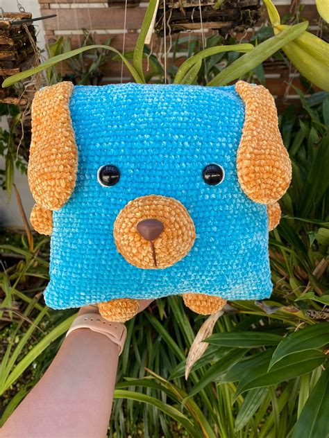 Almofada em Crochê Técnica Amigurumi Elo7 Produtos Especiais